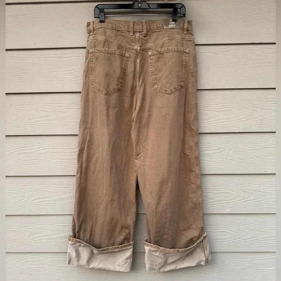 We the Free Final Countdown Cuffed Low Rise Jeans TUMBLEWEED 29 - Picture 10 of 16